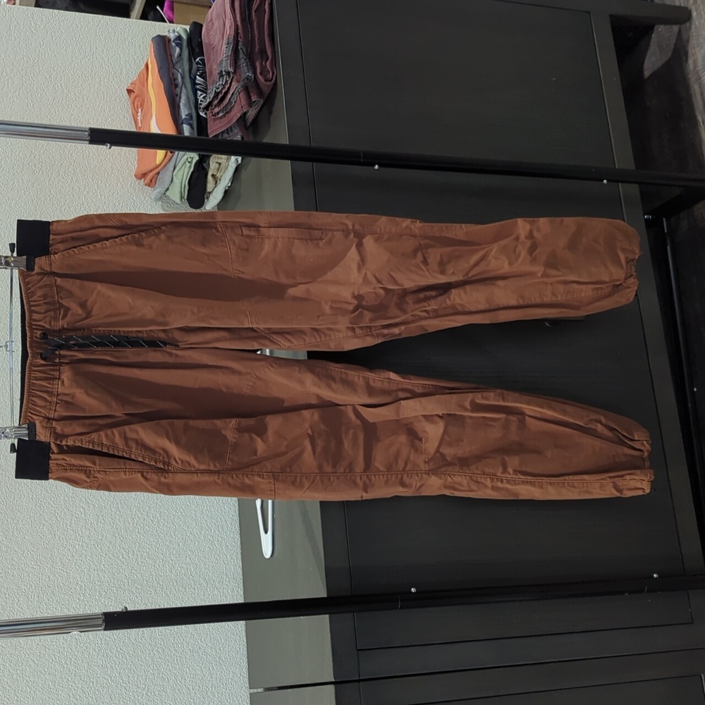 Eddie Bauer Men's Burnt Orange Joggers